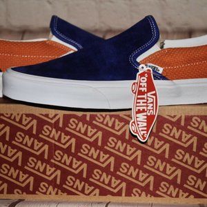 Vans Classic Slip On P&C Royal Blue Apricot